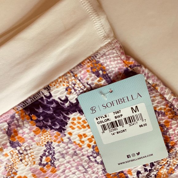 SOFIBELLA Women's Athletic Skort NWT Size Medium - Picture 2 of 6